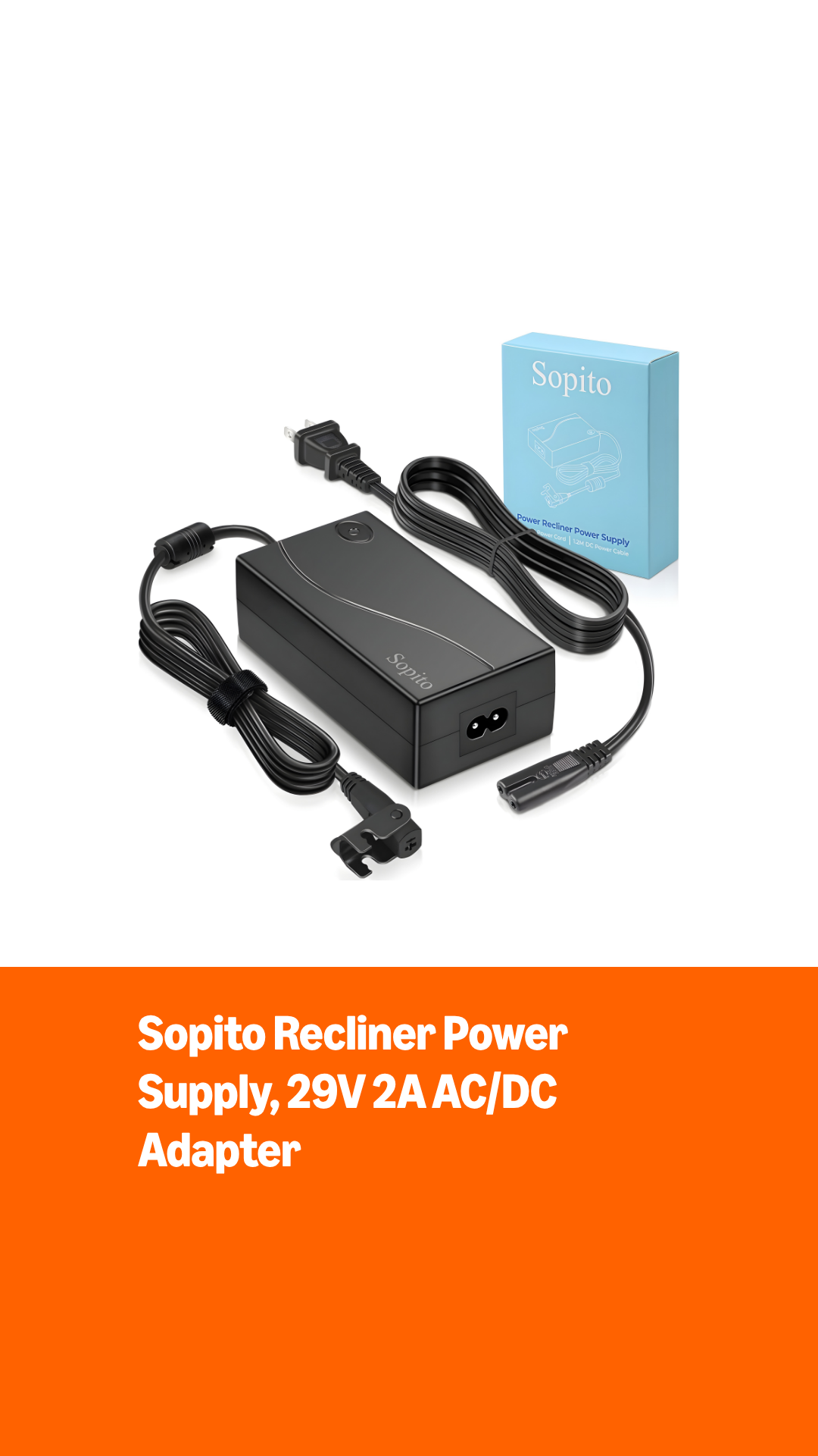 artvenfil joyohoy　② Amazon.com: Sopito 29V 2A Recliner Power Supply 2 Pin, AC/DC